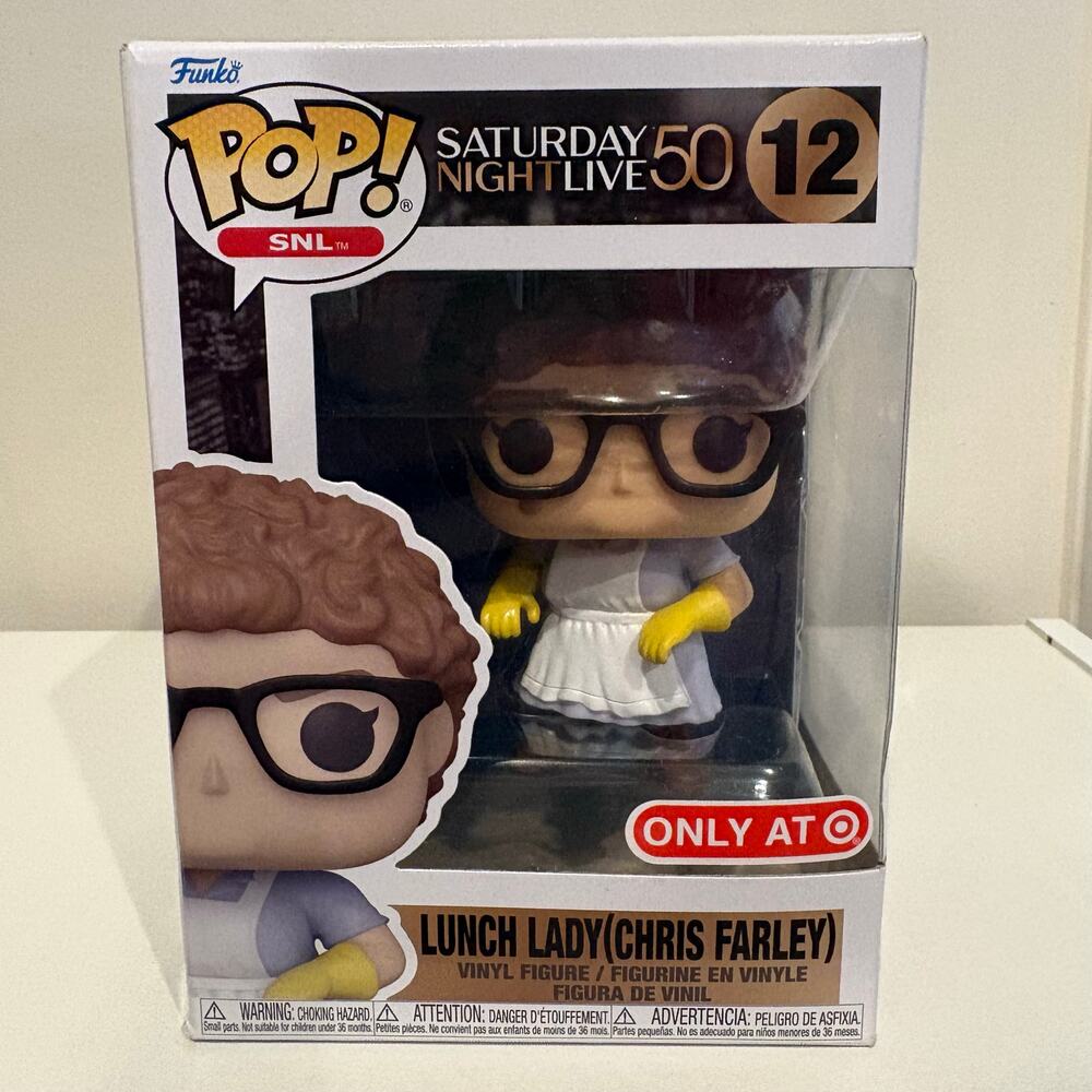 Saturday Night Live 50 Lunch Lady (Chris Farley) Funko Pop 12